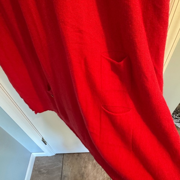 Mersea Vibrant Red Catalina Sweater - Picture 4 of 6